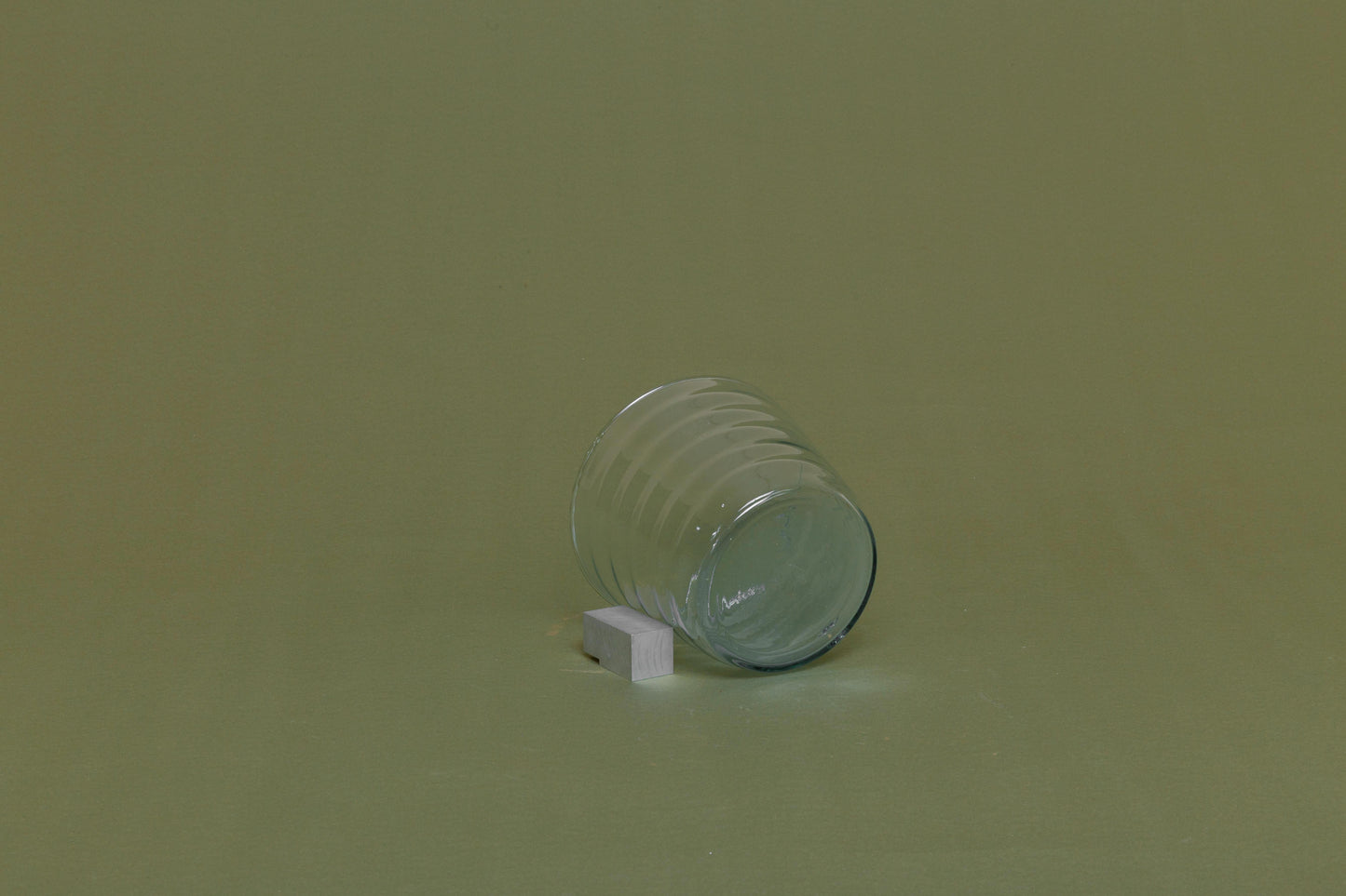 Vidrio: Vaso Anillado