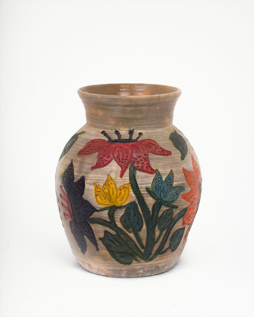 Vaso Oaxaqueño Flores