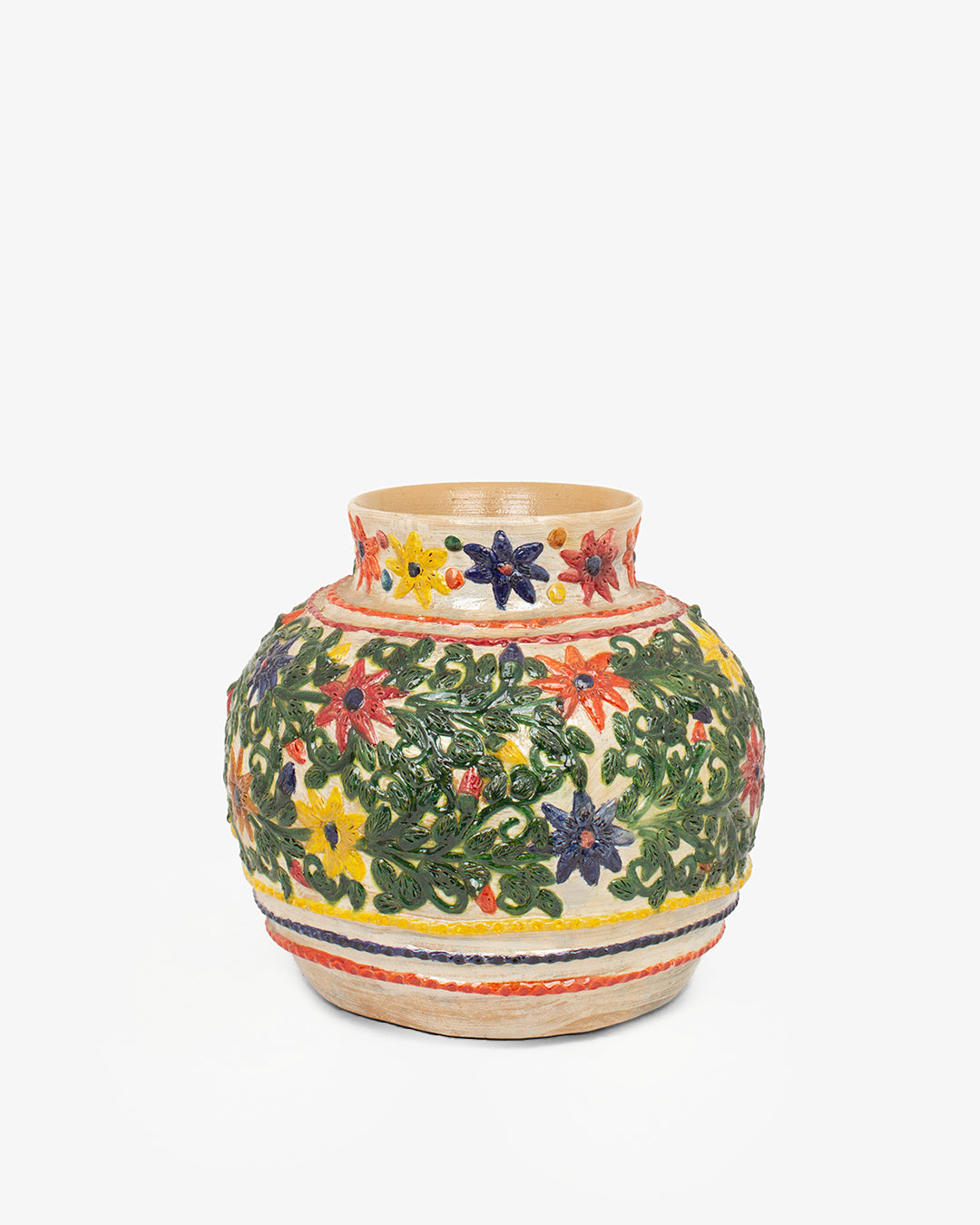 Flores Coloridas: Olla