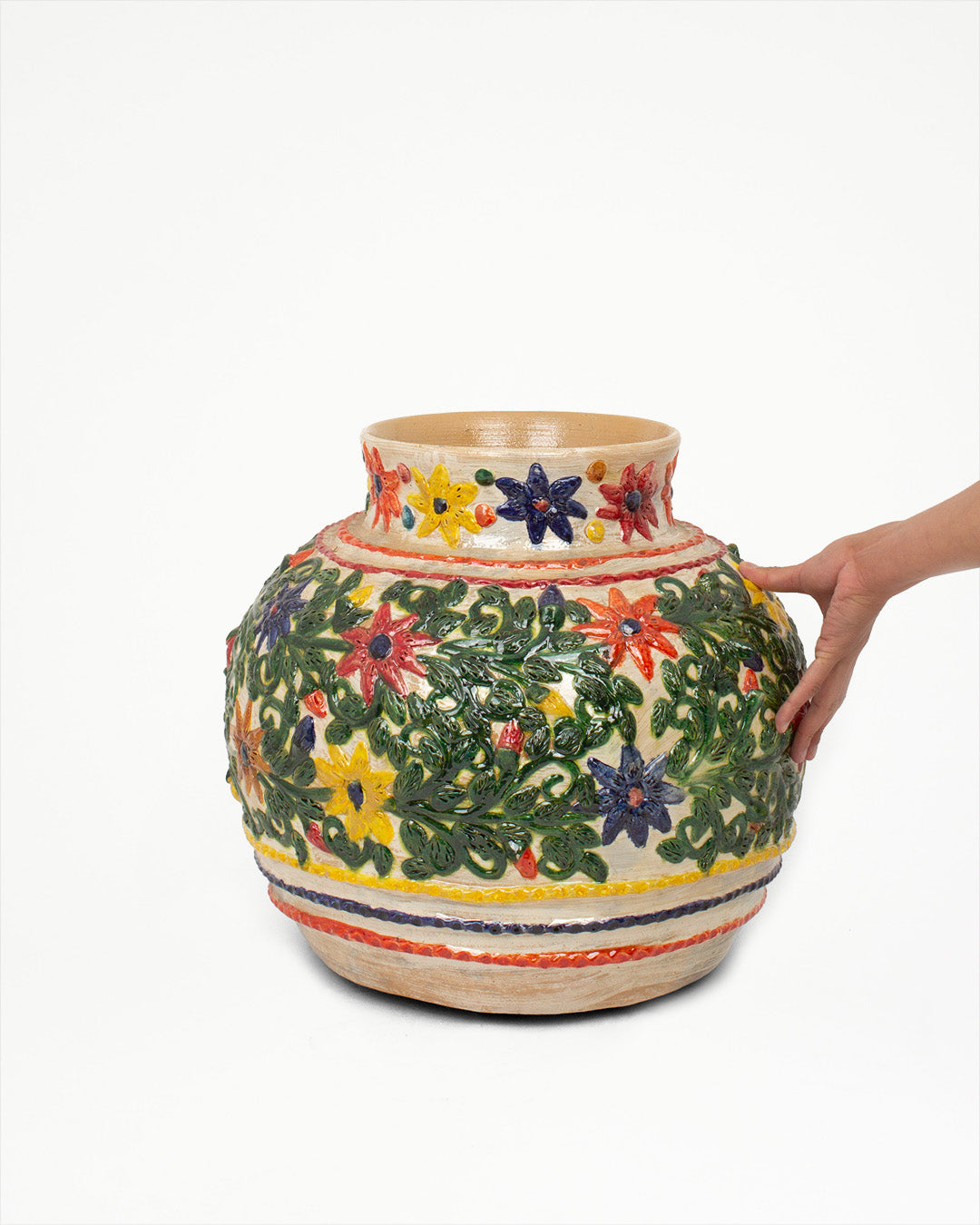 Flores Coloridas: Olla