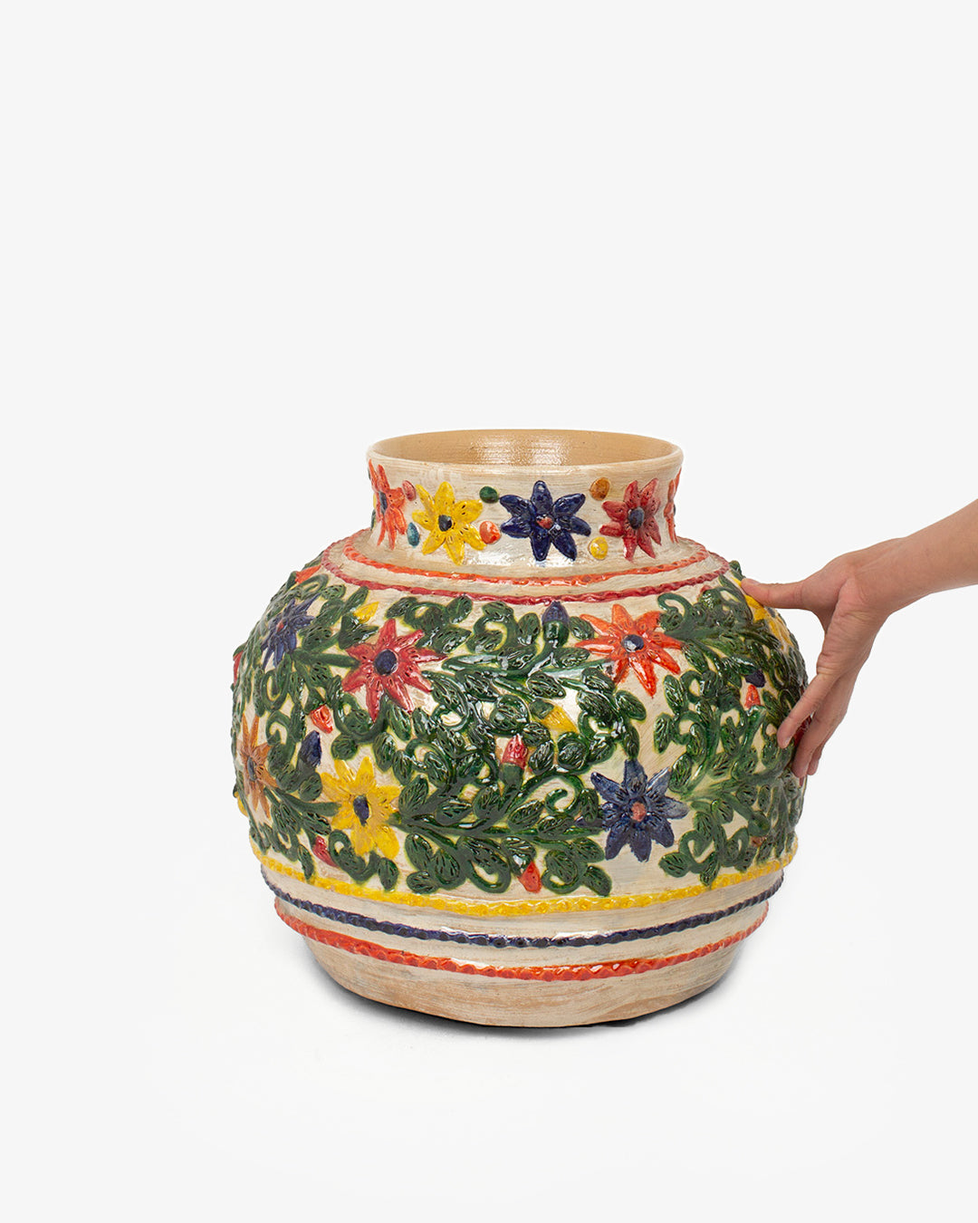 Flores Coloridas: Olla