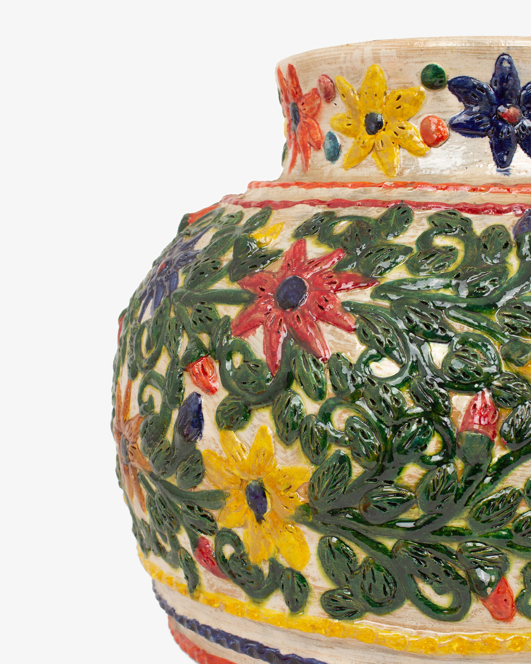 Flores Coloridas: Olla