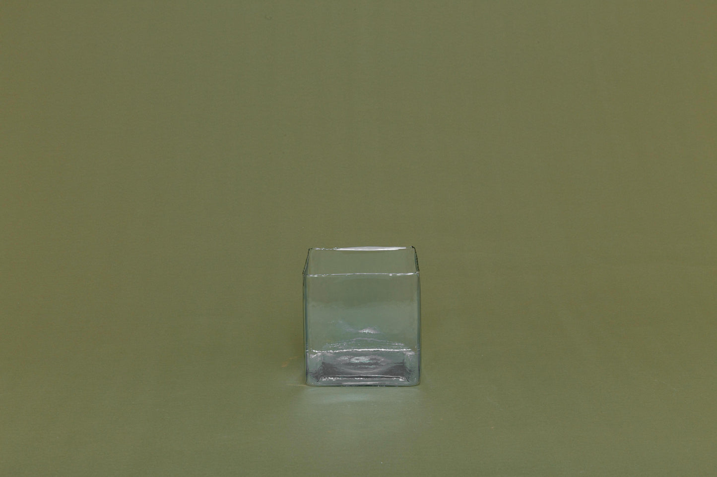 Vidrio: Cubo Bajo 14cm