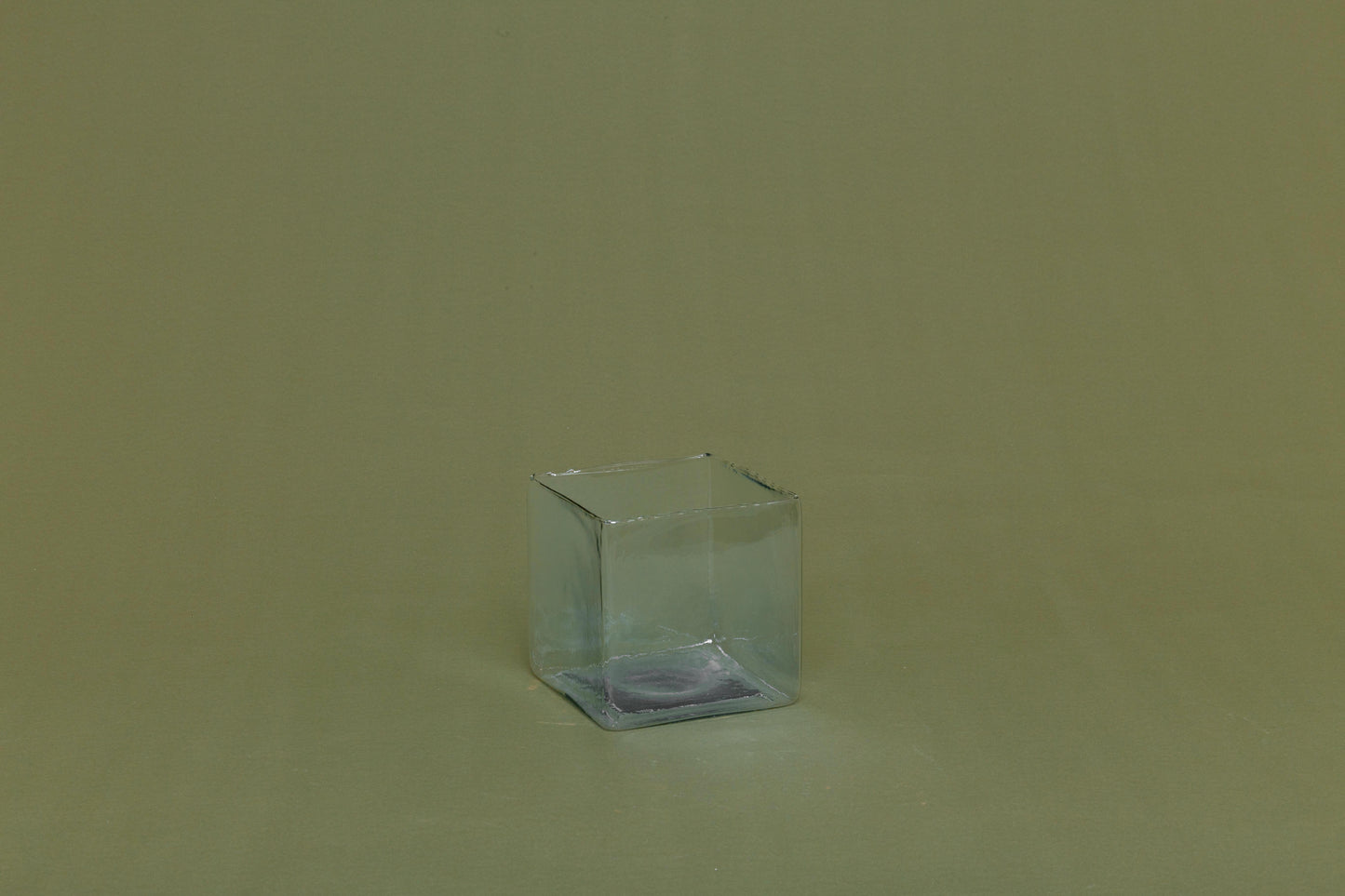 Vidrio: Cubo Bajo 14cm