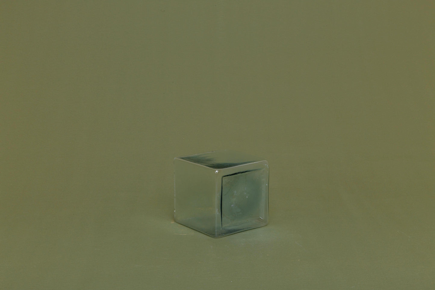 Vidrio: Cubo Bajo 14cm