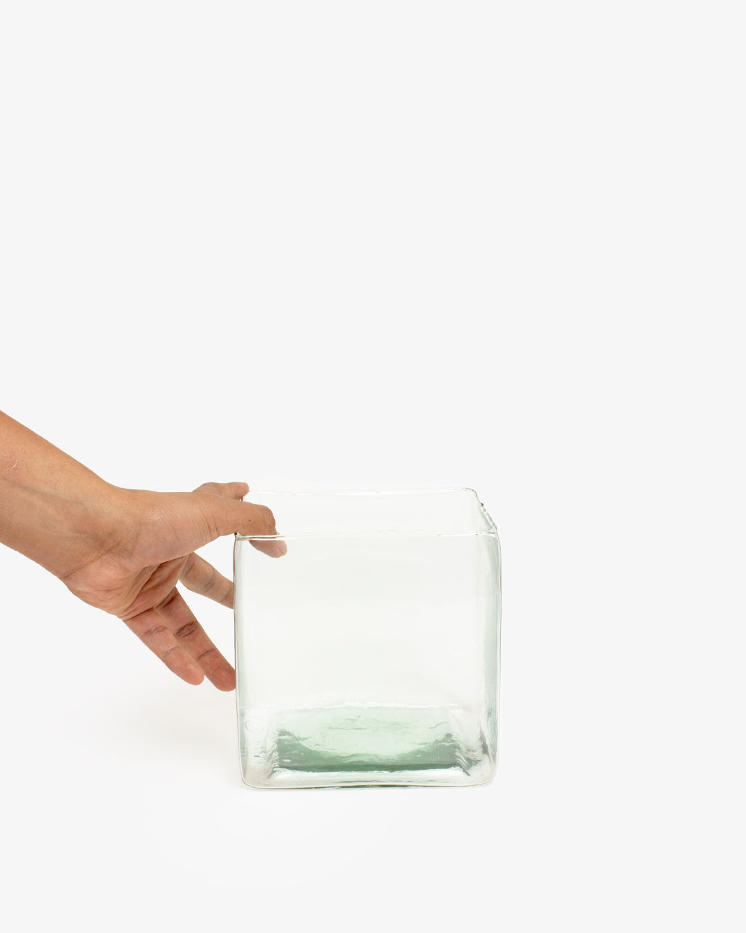 Vidrio: Cubo Bajo 14cm